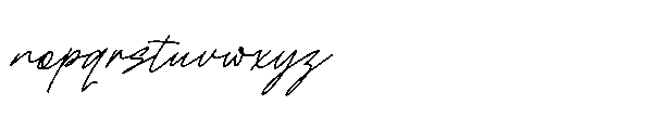 Clairou Handera Italic Font LOWERCASE