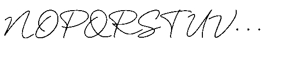 Clairou Handera Regular Font UPPERCASE