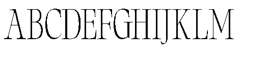 Clamofte Regular Font UPPERCASE