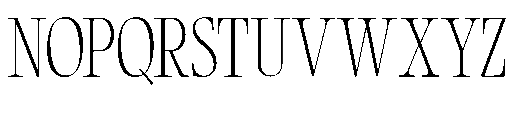 Clamofte Regular Font UPPERCASE
