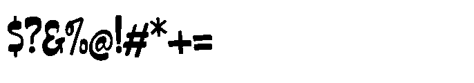Claping Ballon Regular Font OTHER CHARS