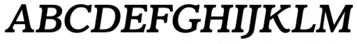 Claremont RR OSFigs Medium Italic Font UPPERCASE