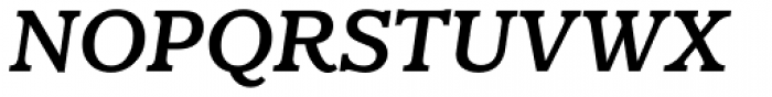 Claremont RR OSFigs Medium Italic Font UPPERCASE