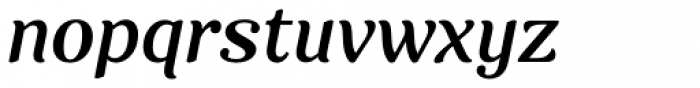 Clarence Italic Font LOWERCASE