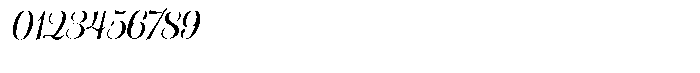 Claricia Italic Font OTHER CHARS