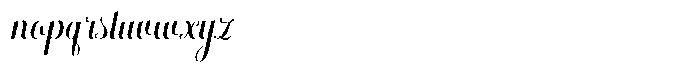 Claricia Italic Font LOWERCASE