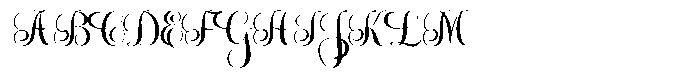 Claricia Regular Font UPPERCASE