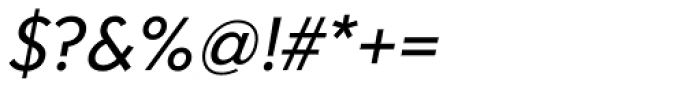 Clarika Geometric Italic Font OTHER CHARS