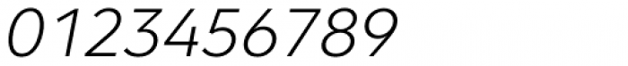 Clarika Office Geometric 2 Italic Font OTHER CHARS