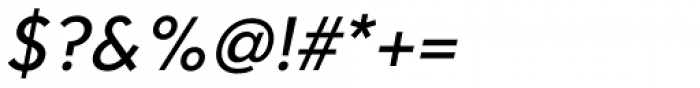 Clarika Office Geometric 3 Italic Font OTHER CHARS