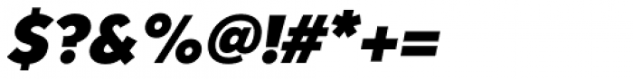 Clarika Office Geometric 5 Bold Italic Font OTHER CHARS