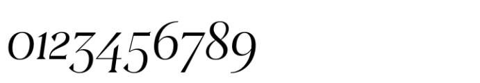 Clarinette Display Regular Italic Font OTHER CHARS