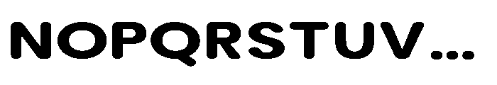 Clario Black Expanded Font UPPERCASE