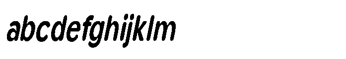 Clario Black Extra Condensed Italic FONT