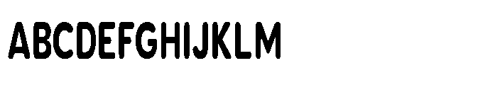 Clario Black Extra Condensed Font UPPERCASE