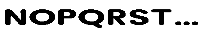 Clario Black Extra Expanded Font UPPERCASE