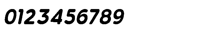 Clario Black Semi Condensed Italic Font OTHER CHARS