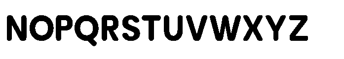 Clario Black Semi Condensed Font UPPERCASE