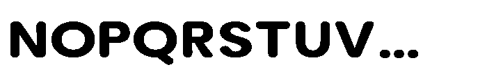 Clario Black Semi Expanded Font UPPERCASE