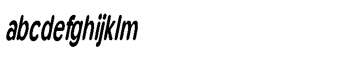 Clario Black Ultra Condensed Italic FONT