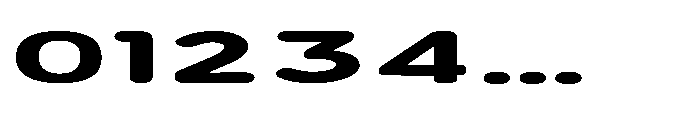 Clario Black Ultra Expanded Font OTHER CHARS