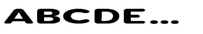 Clario Black Ultra Expanded Font UPPERCASE