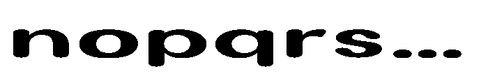 Clario Black Ultra Expanded Font LOWERCASE