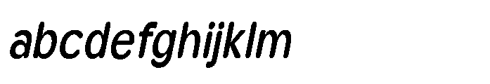 Clario Bold Condensed Italic FONT