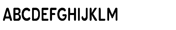 Clario Bold Condensed Font UPPERCASE