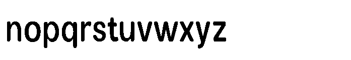 Clario Bold Condensed Font LOWERCASE