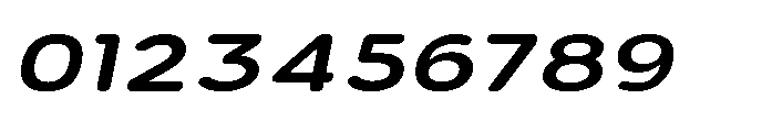 Clario Bold Expanded Italic Font OTHER CHARS