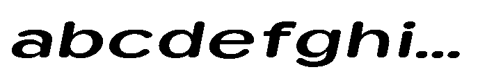 Clario Bold Extra Expanded Italic FONT