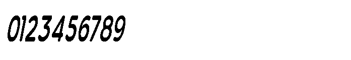 Clario Bold Ultra Condensed Italic Font OTHER CHARS