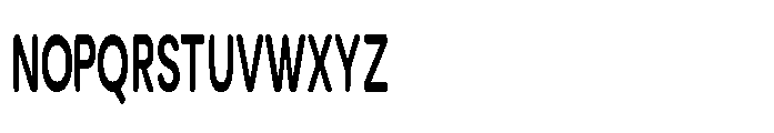 Clario Bold Ultra Condensed Font UPPERCASE