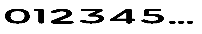 Clario Bold Ultra Expanded Font OTHER CHARS