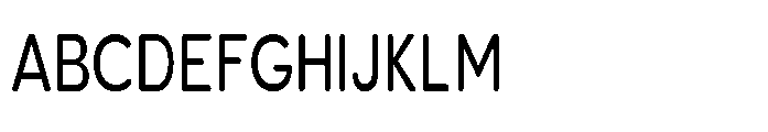 Clario Condensed Font UPPERCASE