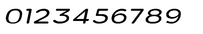 Clario Expanded Italic Font OTHER CHARS
