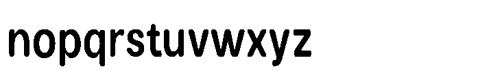 Clario Extra Bold Condensed Font LOWERCASE