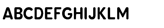 Clario Extra Bold Semi Condensed Font UPPERCASE