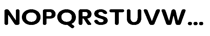 Clario Extra Bold Semi Expanded Font UPPERCASE