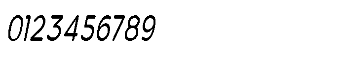 Clario Extra Condensed Italic Font OTHER CHARS