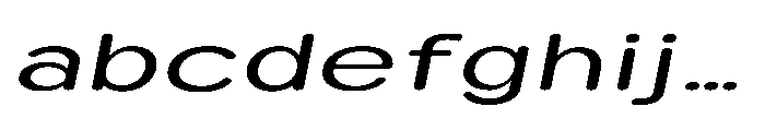 Clario Extra Expanded Italic FONT