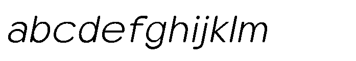 Clario Extra Light Italic FONT