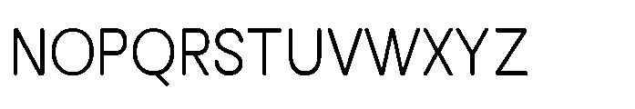 Clario Extra Light Semi Condensed Font UPPERCASE