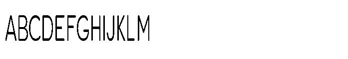 Clario Extra Light Ultra Condensed Font UPPERCASE