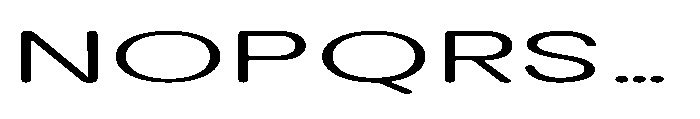 Clario Extra Light Ultra Expanded Font UPPERCASE