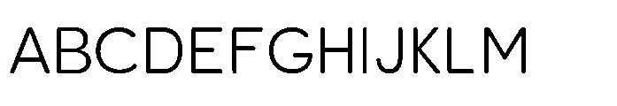 Clario Extra Light Font UPPERCASE