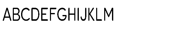 Clario Light Condensed Font UPPERCASE