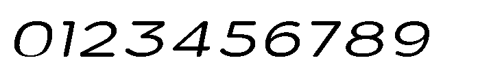 Clario Light Expanded Italic Font OTHER CHARS