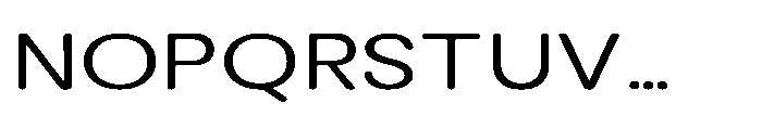 Clario Light Expanded Font UPPERCASE